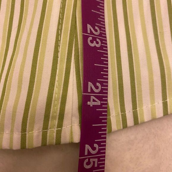 Liz Claiborne Striped Button Down Top - Picture 11 of 11